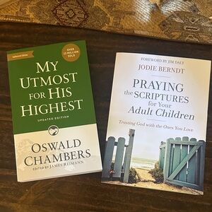 My Utmost for His Highest and Praying the Scriptures Books